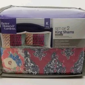 King Size Quilted Shams